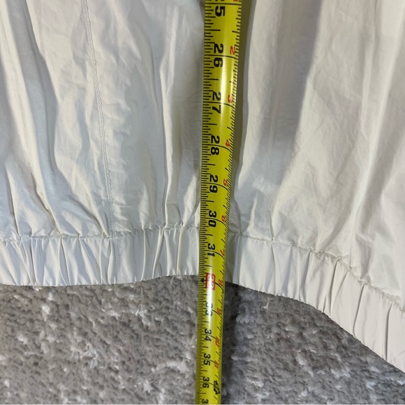 Antonelli Firenze White Rain Jacket Full Zip Lightweight Pockets Size 44 - Picture 4 of 9